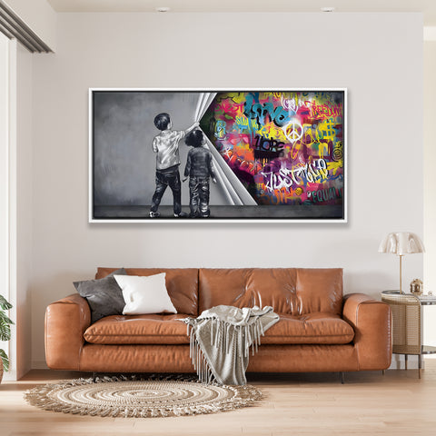 Unveiling Art Behind the Wall