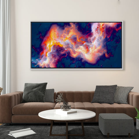 Abstract Fire Sky