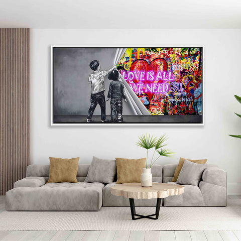 Unveiling love is all we need