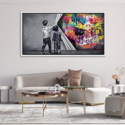 Unveiling Art Behind the Wall