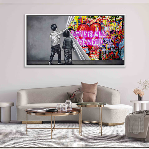 Unveiling love is all we need