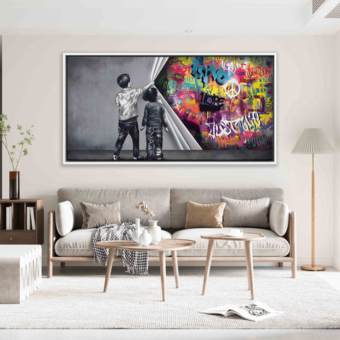 Unveiling Art Behind the Wall