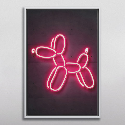 Neon Balloon Dog