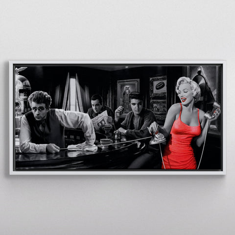 Elvis Presley and Marilyn Monroe
