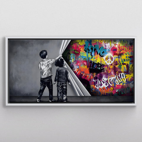 Unveiling Art Behind the Wall