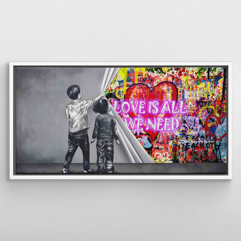 Unveiling love is all we need