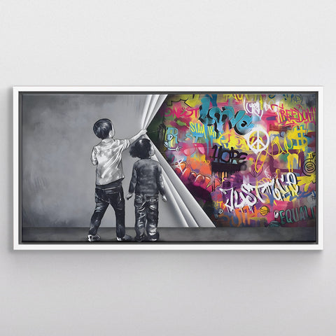 Unveiling Art Behind the Wall