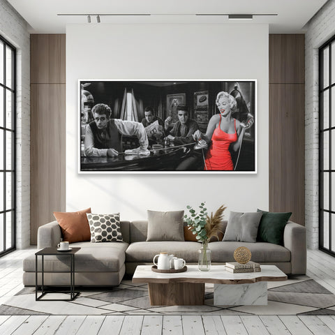 Elvis Presley and Marilyn Monroe