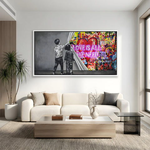Unveiling love is all we need