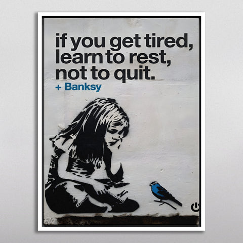 BANKSY Rest, Not Quit
