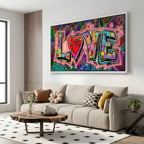 STREET WALL LOVE NEON