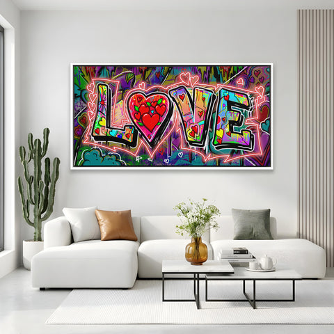 STREET WALL LOVE NEON