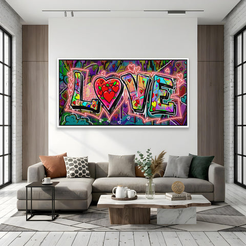 STREET WALL LOVE NEON