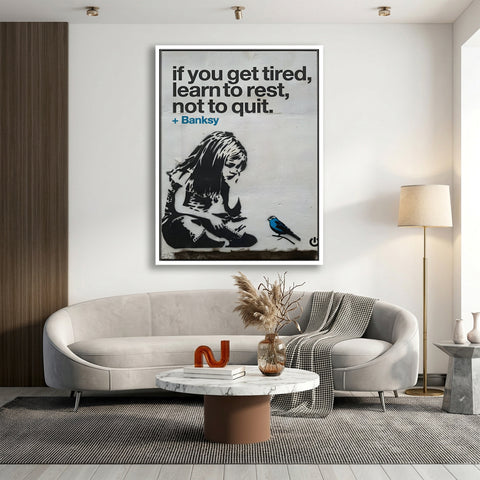 BANKSY Rest, Not Quit