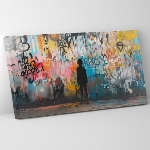 Dévoilement de l'art derrière le mur