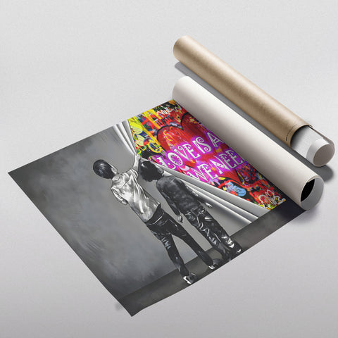 Unveiling love is all we need