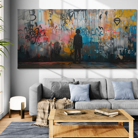 Dévoilement de l'art derrière le mur