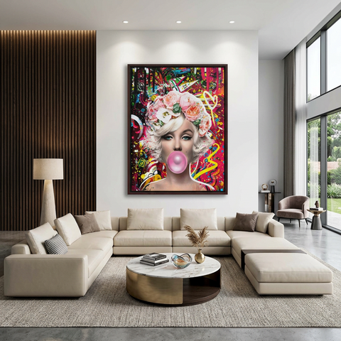 Gum Marilyn Monroe and Audrey Hepburn