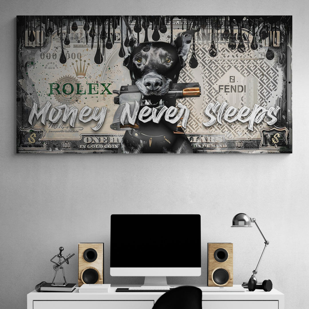 Money Never Sleep, Hustler!