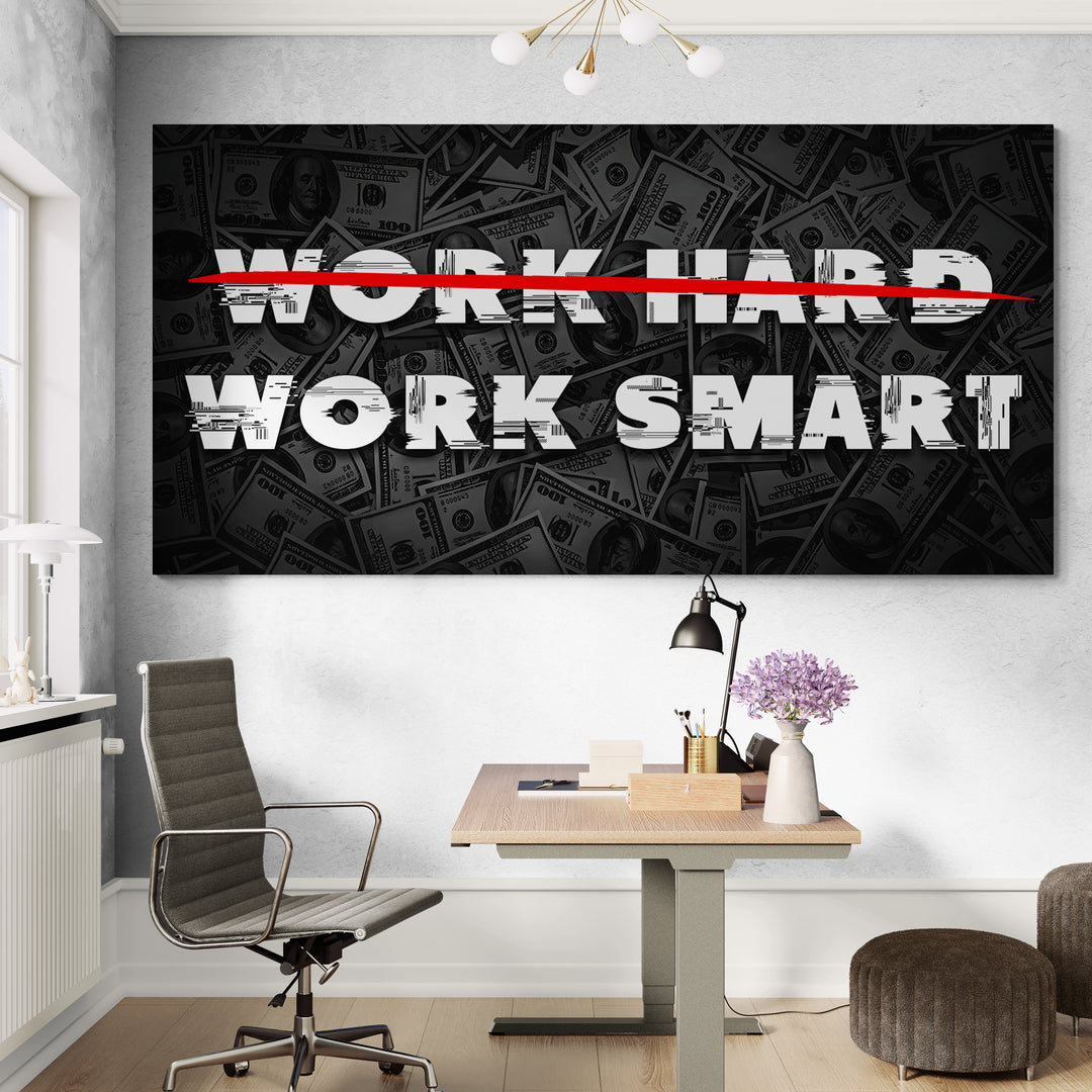 Work Smart Framed Ready to Hang