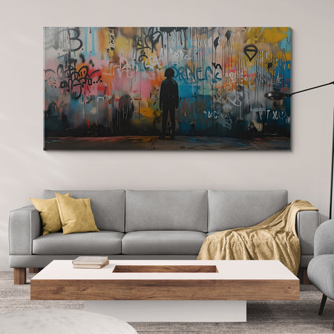 Dévoilement de l'art derrière le mur