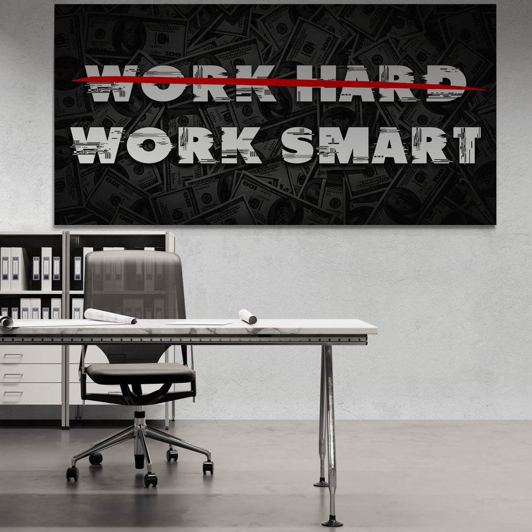 Work Smart Framed Ready to Hang