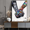 Load image into Gallery viewer, Framed of Hold it Graffiti