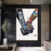 Load image into Gallery viewer, Framed of Hold it Graffiti
