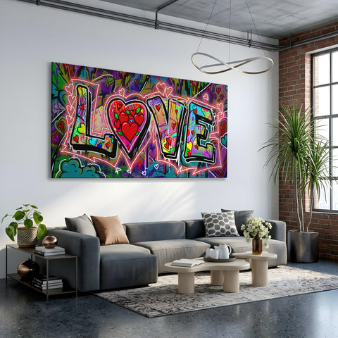 STREET WALL LOVE NEON