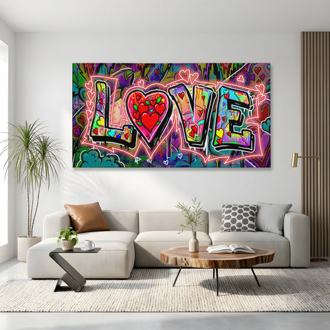 STREET WALL LOVE NEON