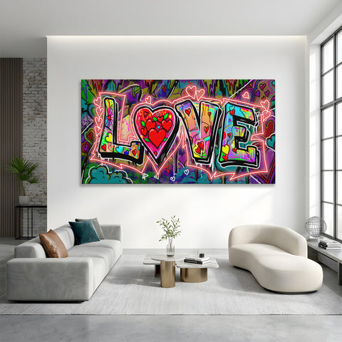 STREET WALL LOVE NEON