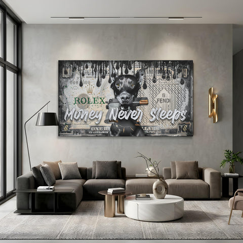 Money Never Sleeps, Hustler!