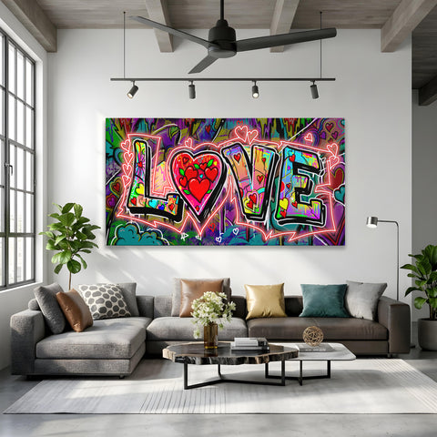 STREET WALL LOVE NEON