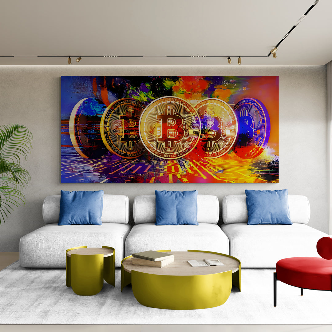 Arte de pared BTC