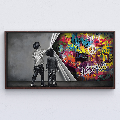 Unveiling Art Behind the Wall