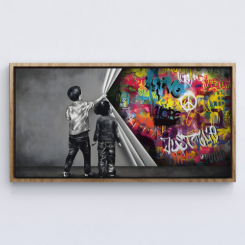 Unveiling Art Behind the Wall