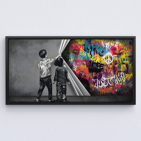 Unveiling Art Behind the Wall
