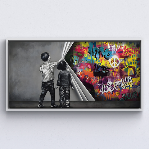 Unveiling Art Behind the Wall
