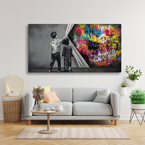 Unveiling Art Behind the Wall
