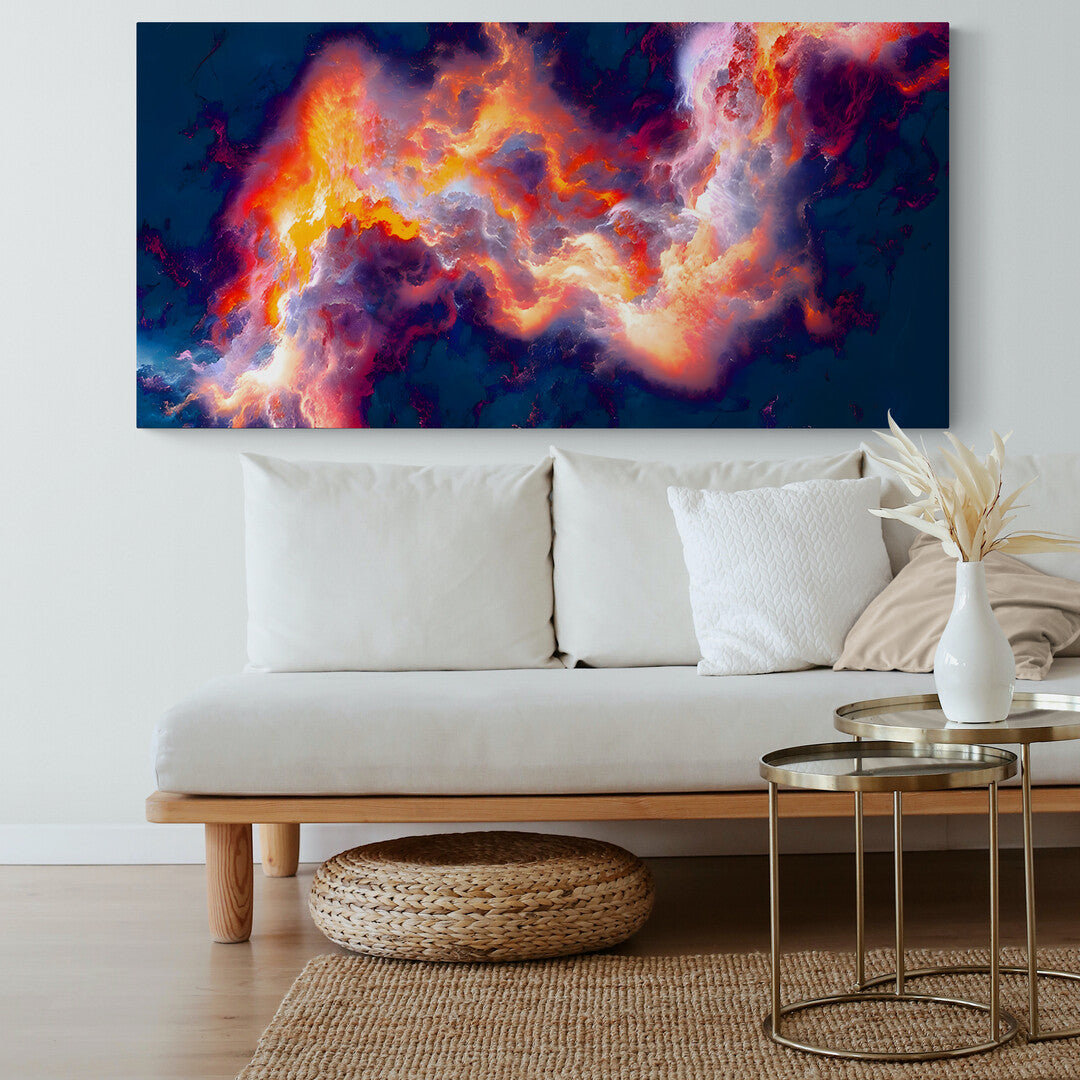 Abstract Fire Sky
