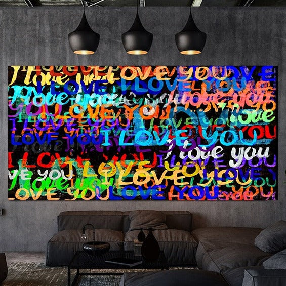 EPIC Graffiti Love Love Love