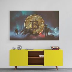 Bitcoin-Mond