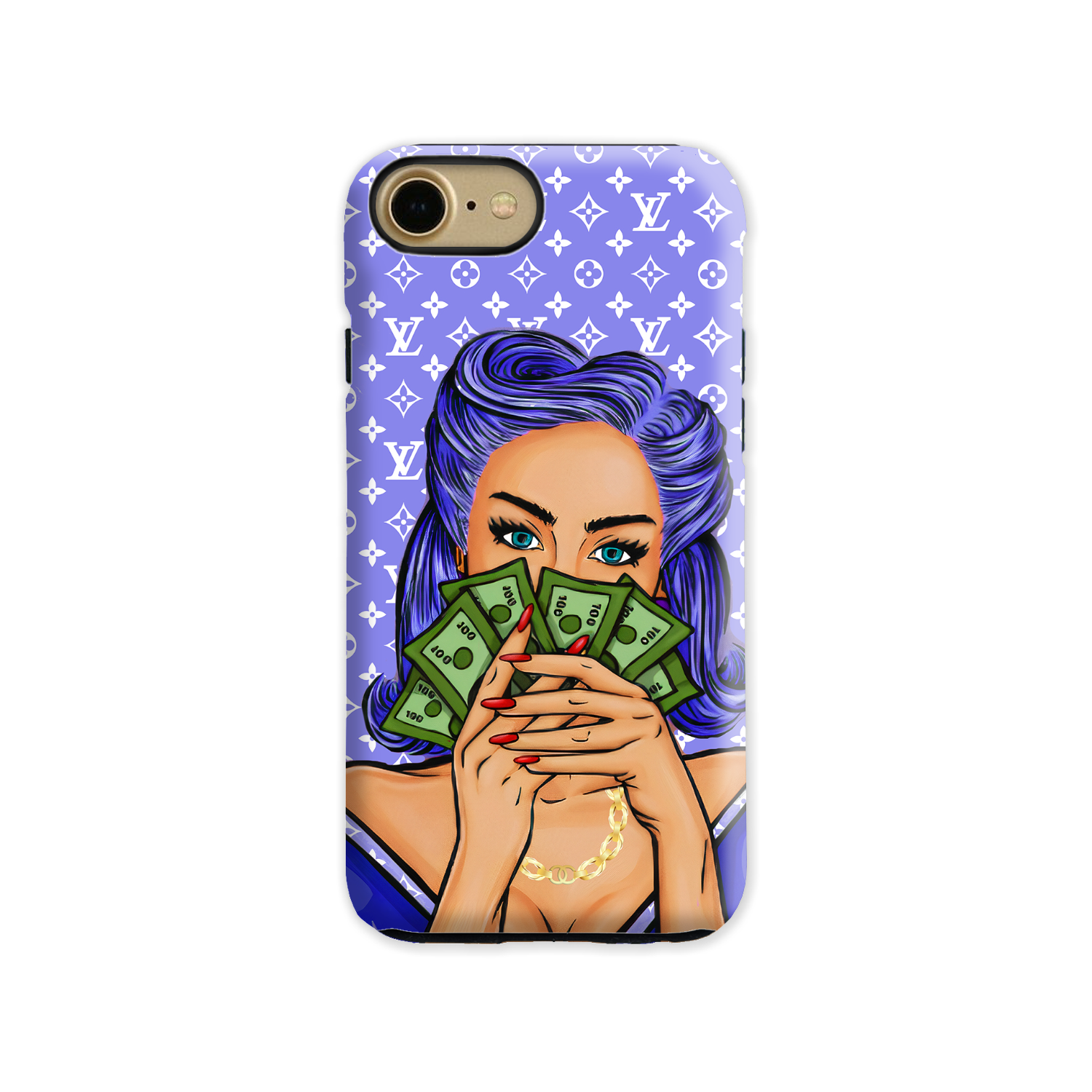 Coque rigide pour téléphone Money Girl