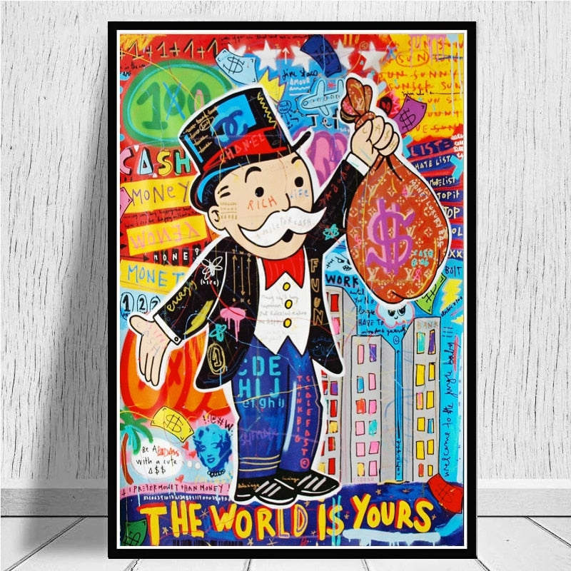 The World is yours Alec Monopoly