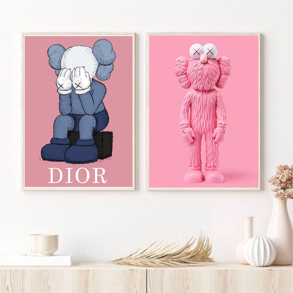 Kaws Style Art