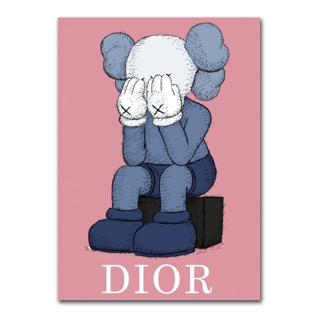 Kaws Style Art