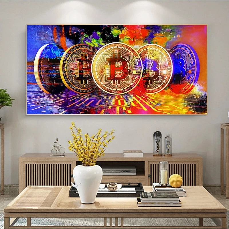 Arte de pared BTC